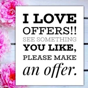Send me an offer and I might accept! Need everything gone?❤️❤️❤️